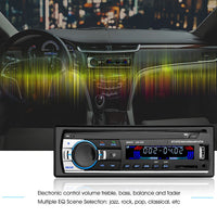 Poste Radio Voiture Bluetooth Stéréo FM Universel