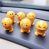 Figurine Ressort Emoji Expression Console Voiture