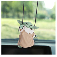 Figurine Baby Yoda Pendentif Rétroviseur Voiture