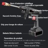 Pistolet à Eau Haute Pression Pulvérisateur Électrique Portable