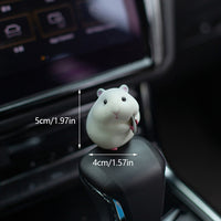 Figurine Hamster Gourmet Console Voiture