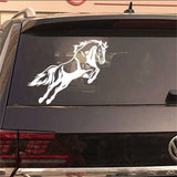 Sticker Autocollant Voiture Cheval Majestueux