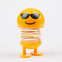 Figurine Ressort Emoji Expression Console Voiture
