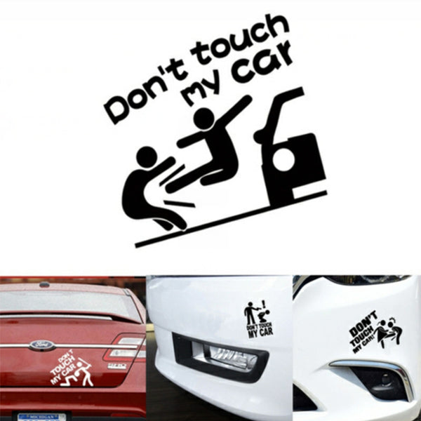 Autocollants Voiture Don't Touch My Car