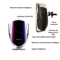 Smart Sensor™  | Support Chargeur Téléphone à Induction